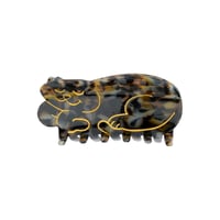 【Coucou Suzette】Tortoiseshell Cat ヘアクリップ（べっ甲）