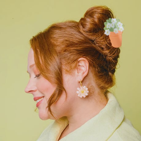 【Coucou Suzette】Flower Pot ヘアクリップ