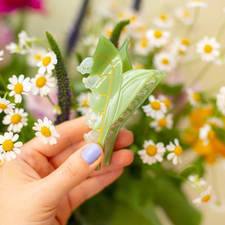 【Coucou Suzette】Lily of the Valley ヘアクリップ