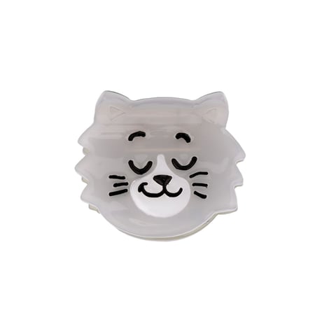 【Coucou Suzette】Mini Gray Cat ヘアクリップ