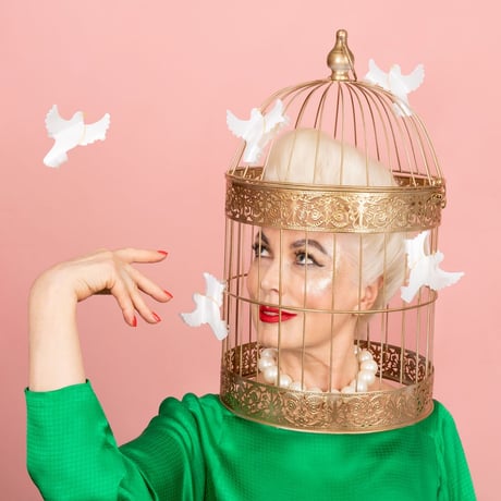 【Coucou Suzette】Dove ヘアクリップ