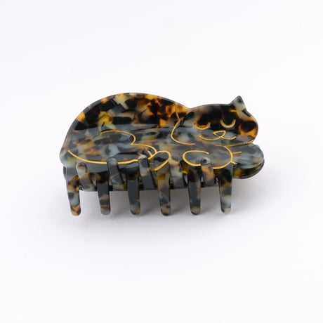 【Coucou Suzette】Tortoiseshell Cat ヘアクリップ（べっ甲）