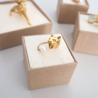 【CULOYON】 Hungry Pearl リング（ゴールド）