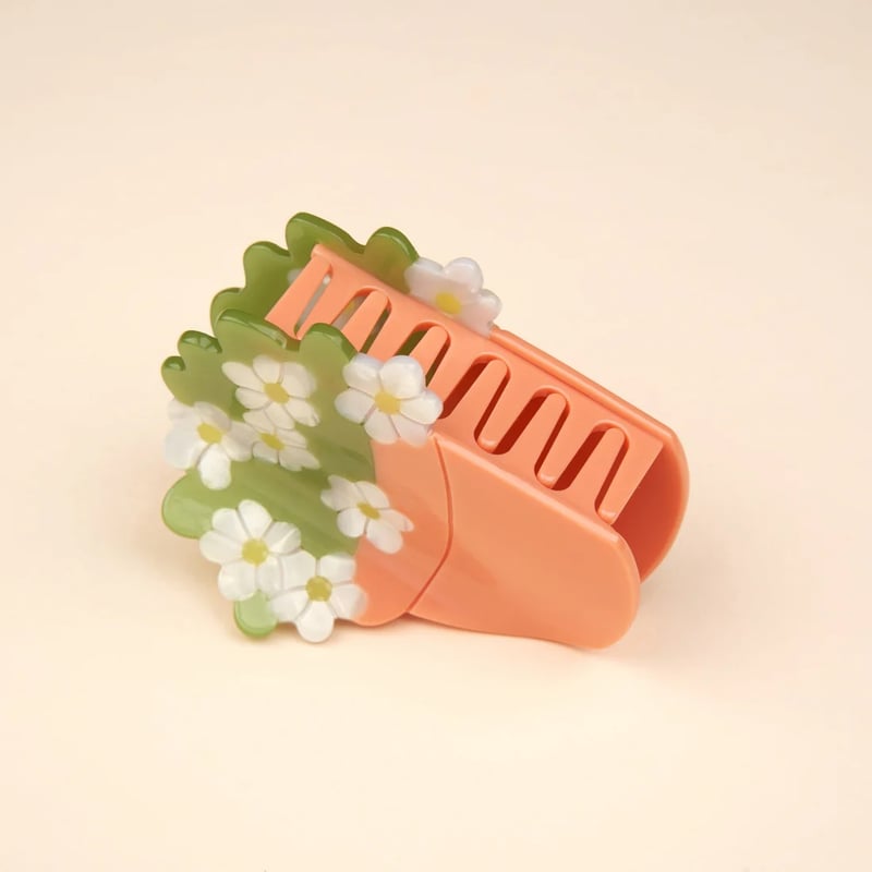 SALE♡handmade♡♡プードル♡♡ブラック&ピンクヘアクリップ SALE♡handmade♡♡プードル♡♡ブラック&ピンクヘアクリップ