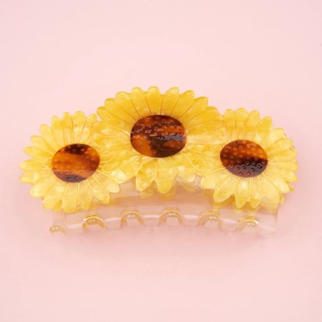 【Coucou Suzette】Trio Sunflowers ヘアクリップ