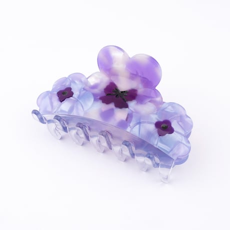 【Coucou Suzette】Three Pansies ヘアクリップ