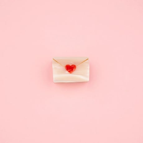 【Coucou Suzette】Mini Love Letter ヘアクリップ（スモールサイズ）