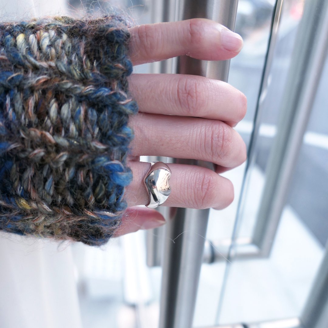 ANNIKA INEZ】HEART リング | goldandbouncy