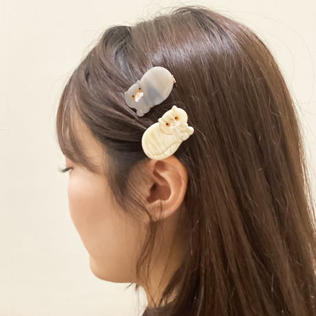 【Coucou Suzette x goldandbouncy】Exotic Cat ヘアピンセット