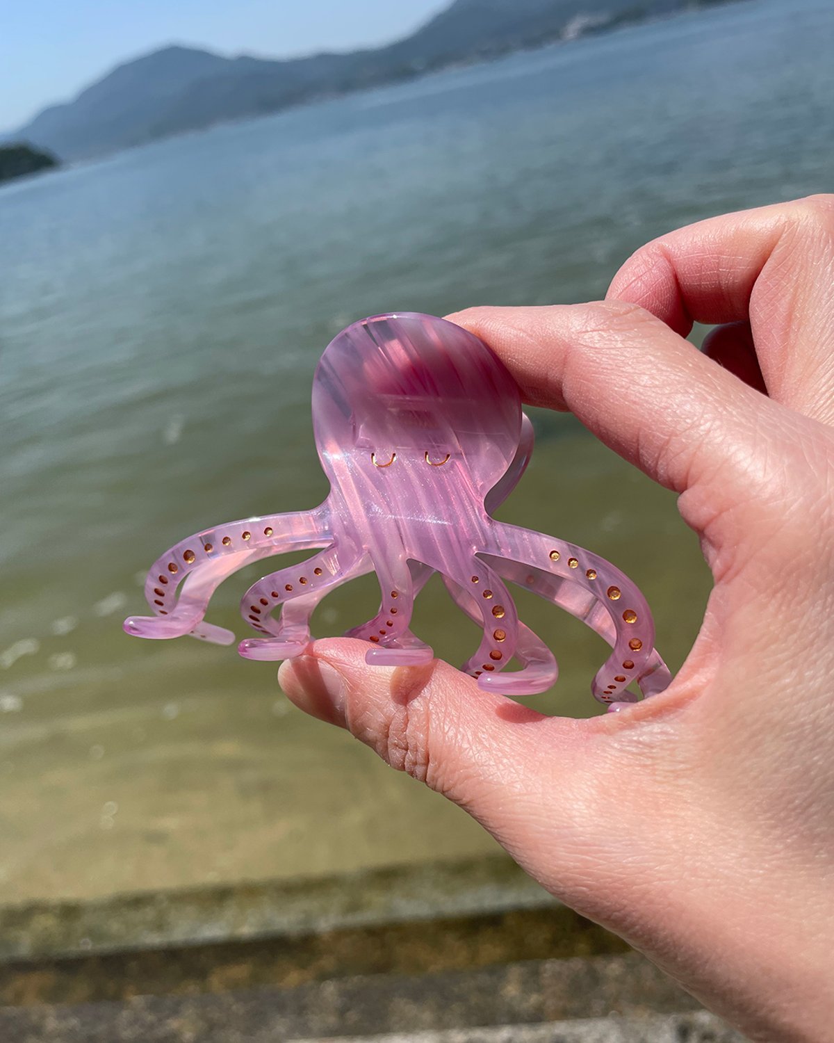 再入荷のお知らせ！タコのヘアクリップ | goldandbouncy