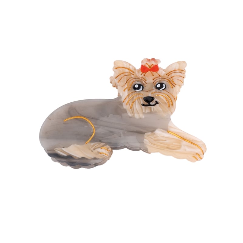 popland シュシュ クリップ RESTOCK*【Coucou Suzette】Barrette Caniche / Poodle Hair