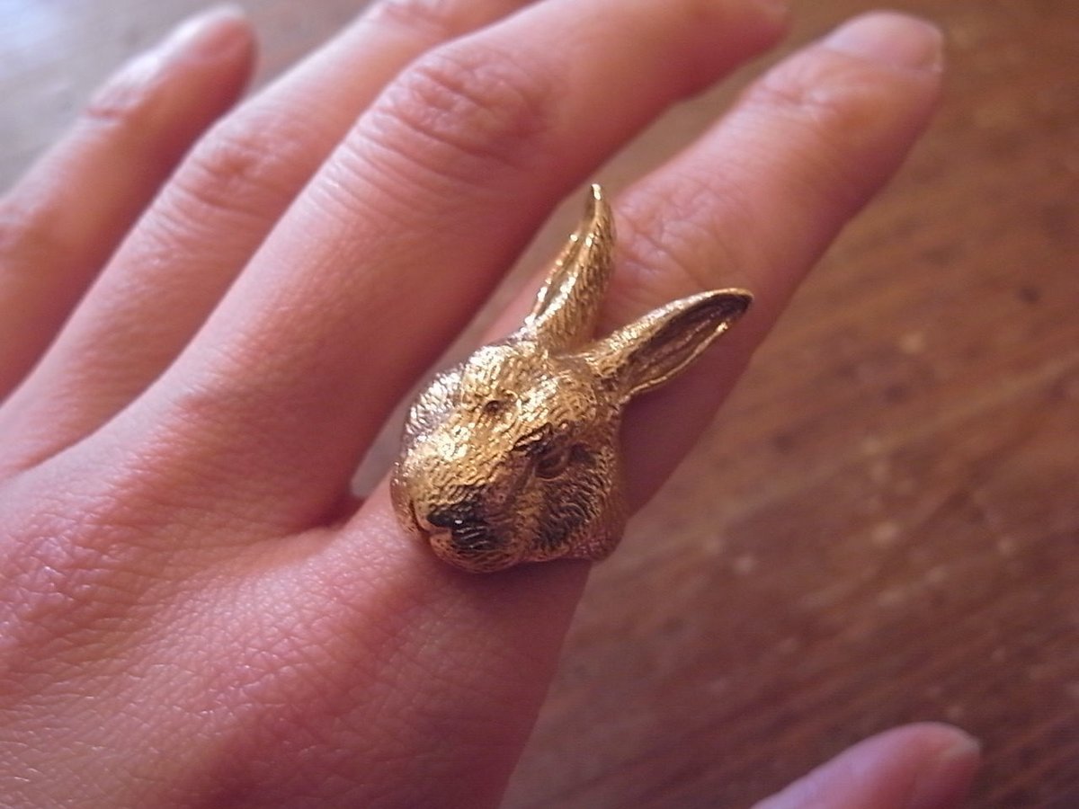 CULOYON Mask of Rabbit リング　アッシュペーフランス　美品 fit=scale-down,w=1200