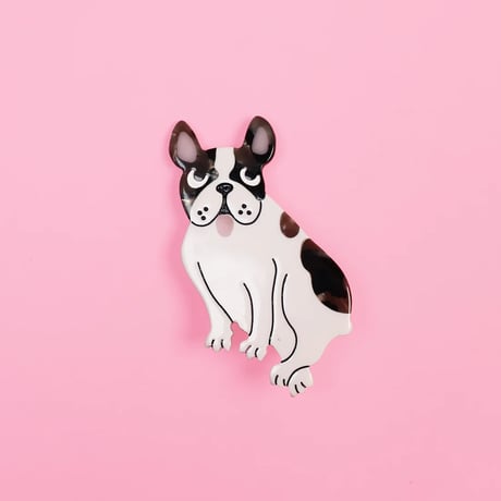 【Coucou Suzette】Bulldog ミニヘアピン
