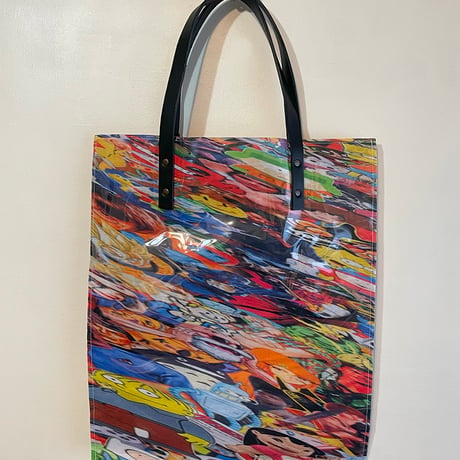 【SIMEON FARRAR】当店限定 PVC FABRIC BAG GHOST（マルチ）