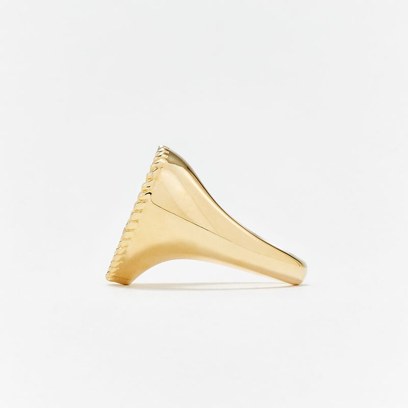 Yvonne Leon】Heart シグネットリング（レッドアゲート