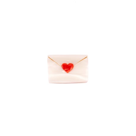 【Coucou Suzette】Mini Love Letter ヘアクリップ（スモールサイズ）