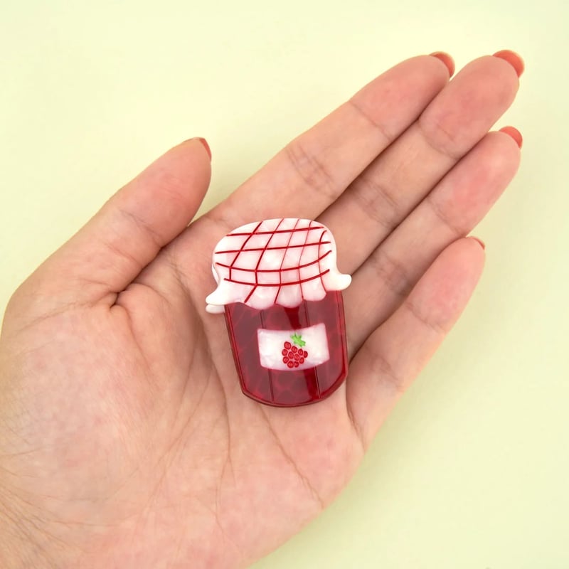 Coucou Suzette】Mini Jam Pot ヘアクリップ（スモールサイズ） |