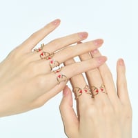 【Coucou Suzette x goldandbouncy】Kiss Ring