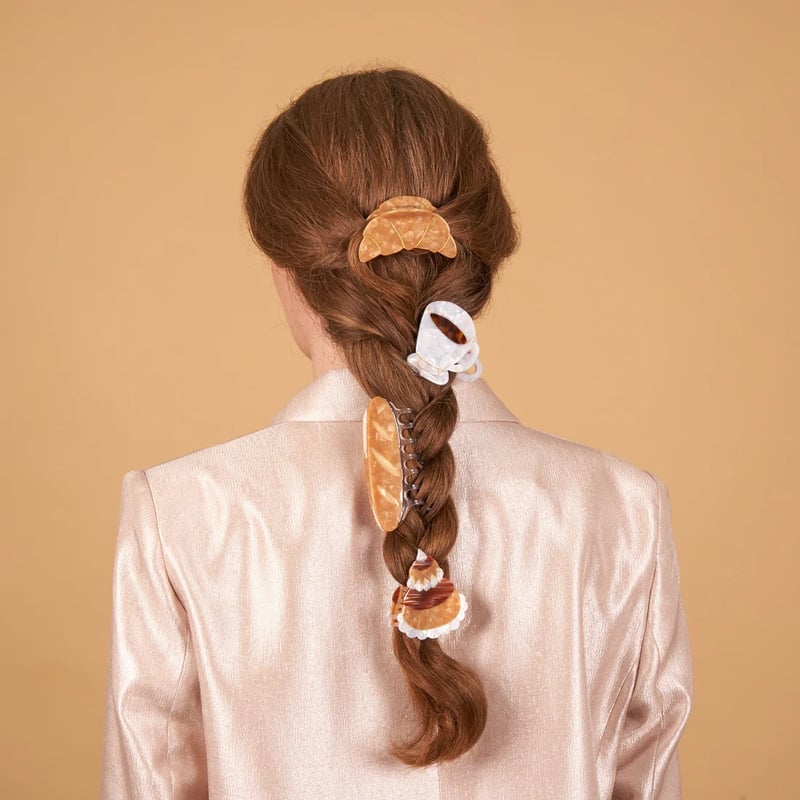 Coucou Suzette】Café ヘアクリップ | goldandbouncy