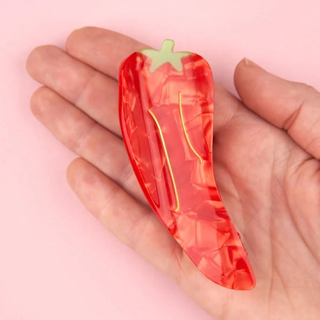 【Coucou Suzette】Chili Pepper ヘアクリップ
