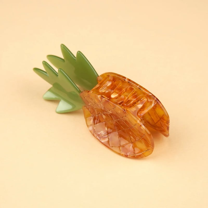 Coucou Suzette】Pineapple ヘアクリップ | goldandbouncy