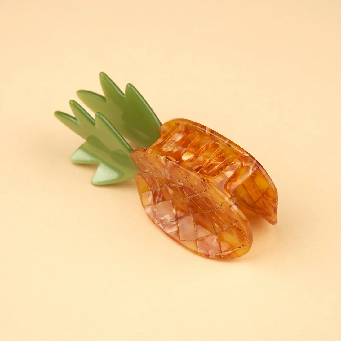 パイナップル✿︎キャット　ヘアクリップ Coucou Suzette】Pineapple ヘアクリップ | goldandbouncy