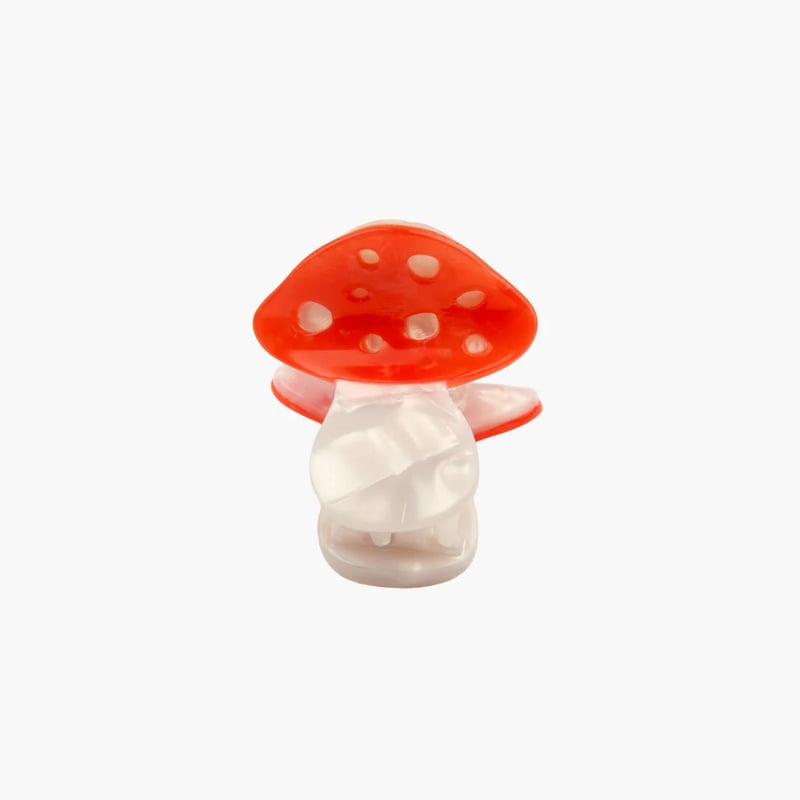Coucou Suzette】Mini Mushroom ヘアクリップ（スモールサイズ