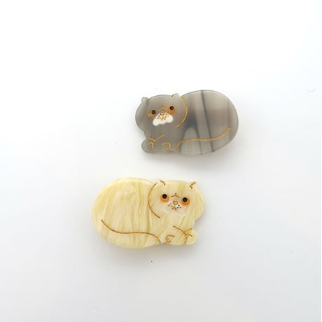 【Coucou Suzette x goldandbouncy】Exotic Cat ヘアピンセット
