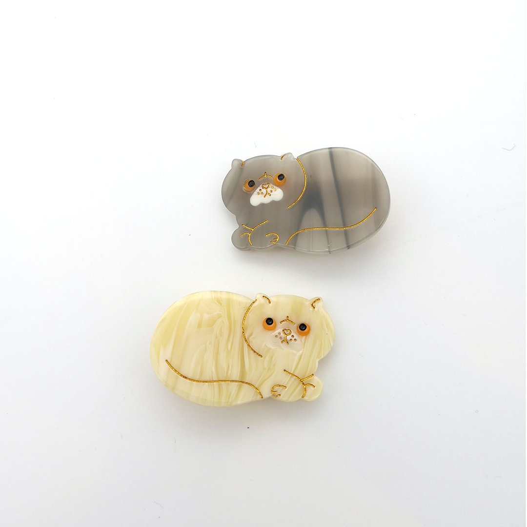 Coucou Suzette x goldandbouncy】Exotic Cat ヘアピン