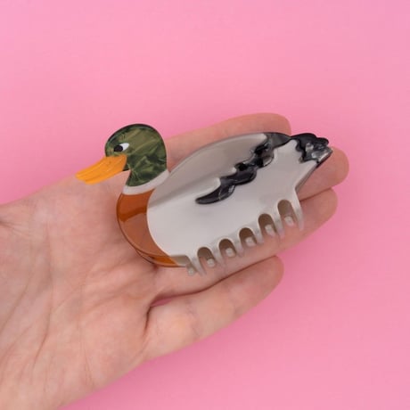 【Coucou Suzette】Duck Bird ヘアクリップ