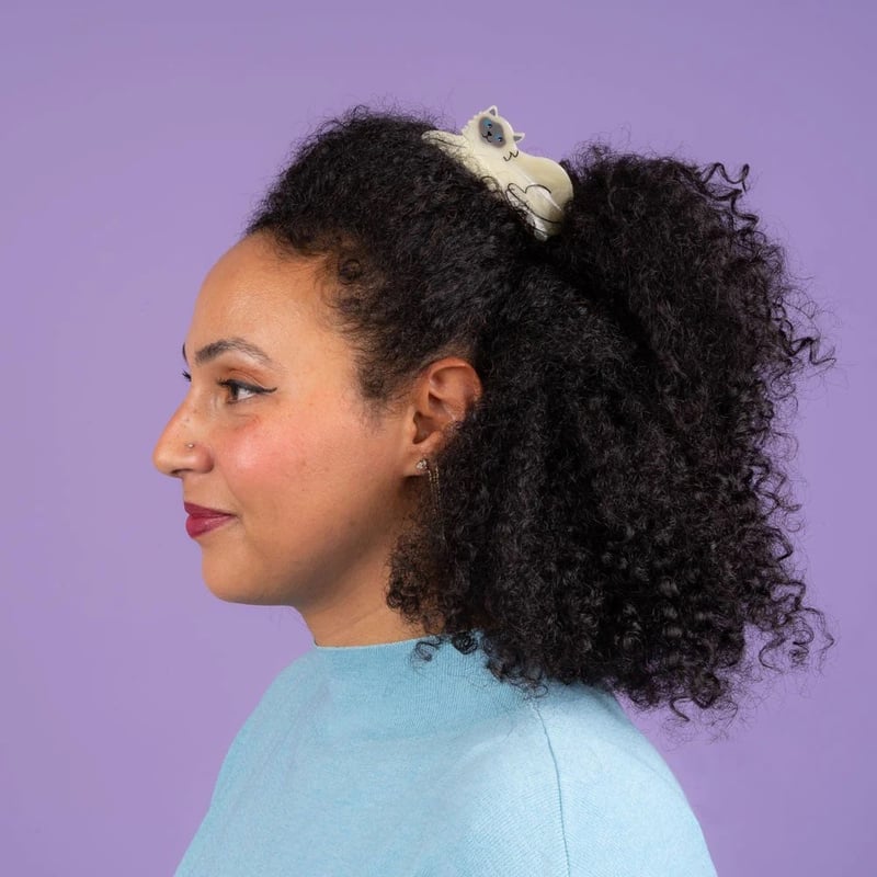 Coucou Suzette】Siamese Cat ヘアクリップ | goldandbouncy