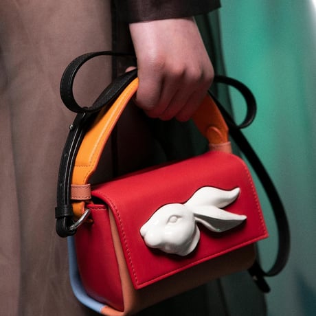 【ANDRESGALLARDO】 FLAP MINI Rabbit Head Bag マルチ