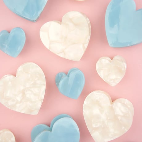 【Coucou Suzette】Blue Heart ヘアクリップ