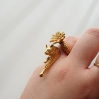 【CULOYON】 Chasseur Flower リング（ゴールド）