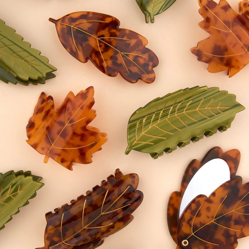 Coucou Suzette】Maple Leaf ヘアクリップ | goldandbouncy