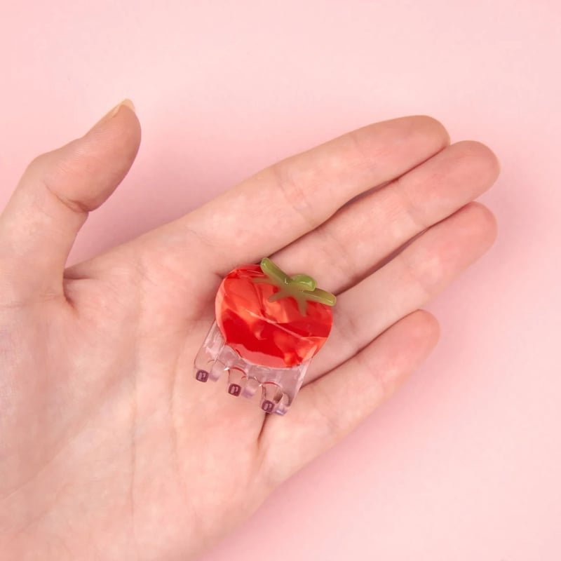 Mariko acca 赤青 ヘアクリップ mini バービー クリップ mini