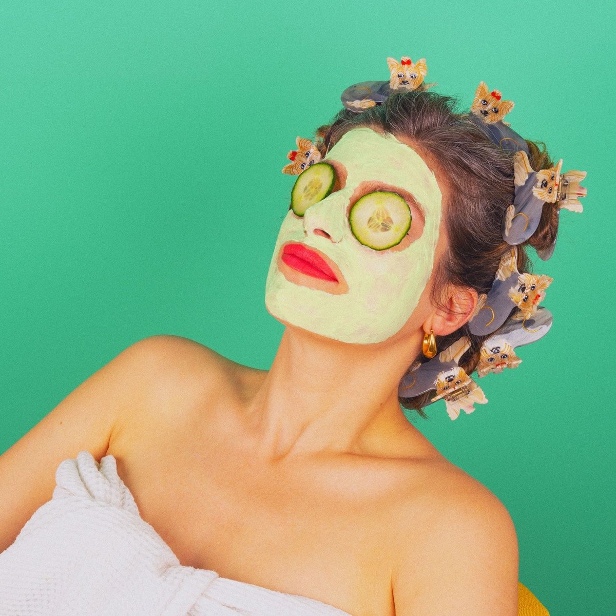 Coucou Suzette】Yorkshire ヘアクリップ | goldandbouncy