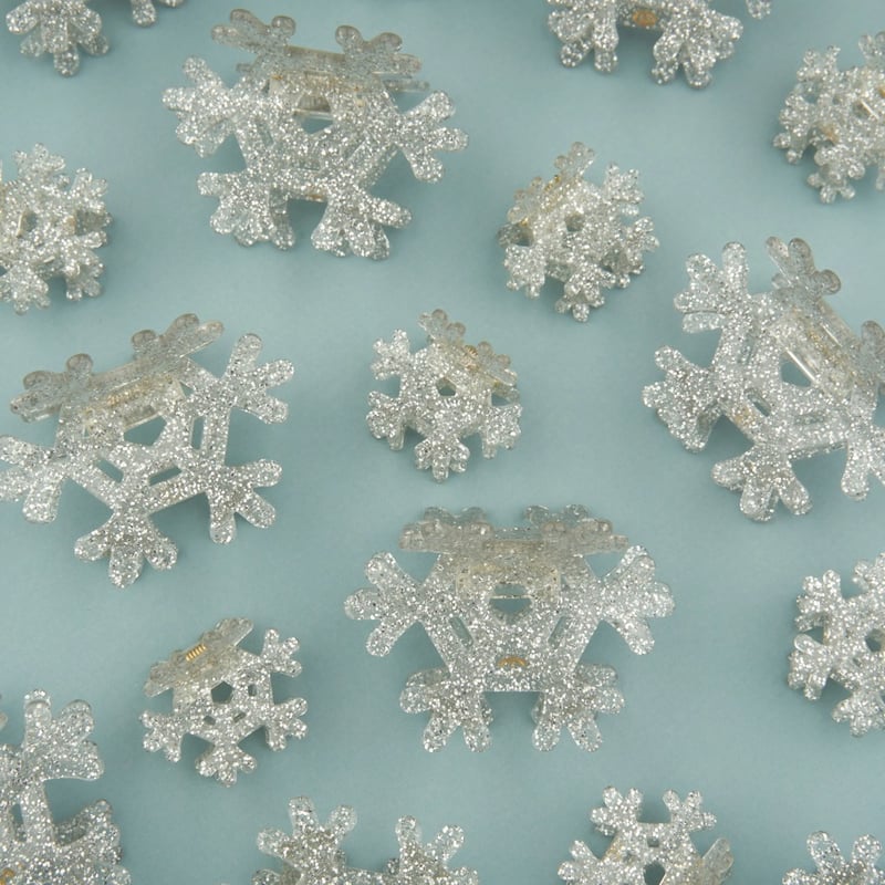 Coucou Suzette】Snowflake ヘアクリップ | goldandbouncy