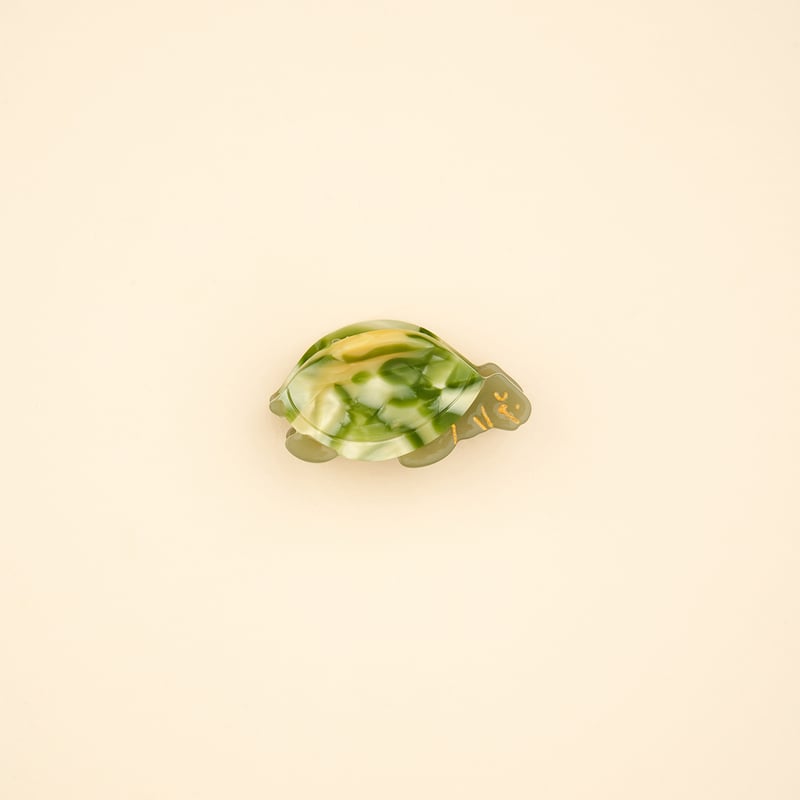 Simone Rocha ライトグリーン ヘアクリップ Coucou Suzette】Mini Turtle ヘアクリップ | goldandbouncy