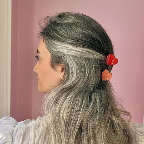 【Coucou Suzette】Mini Red Heart ヘアクリップ