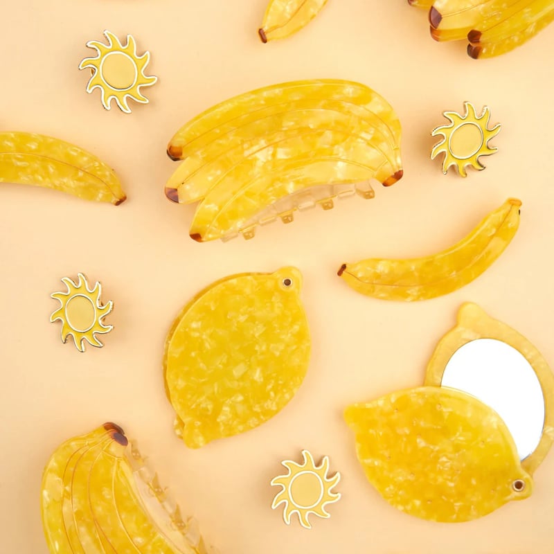 Coucou Suzette】Banana ヘアクリップ | goldandbouncy