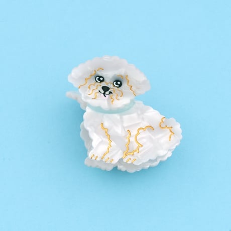 【Coucou Suzette】Bichon ヘアクリップ