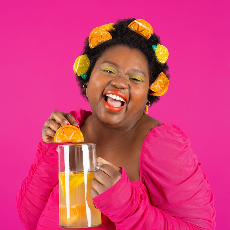 Coucou Suzette】Lemon ヘアクリップ | goldandbouncy