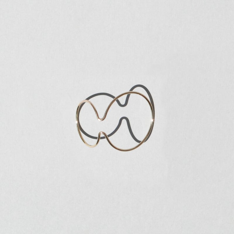 Saskia Diez】Wire Double イヤーカフ K18（片耳） | goldan