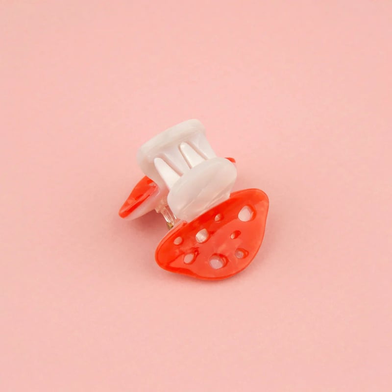 Coucou Suzette】Mini Mushroom ヘアクリップ(スモールサイズ) | Coucou Suzette】Mini Mushroom ヘアクリップ(スモールサイズ) |