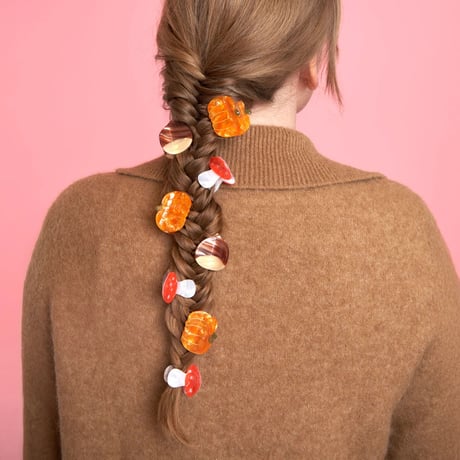【Coucou Suzette】Mini Marron ヘアクリップ（スモールサイズ）