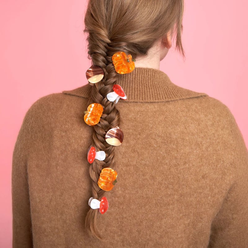 Coucou Suzette】Mini Marron ヘアクリップ（スモールサイズ） | g