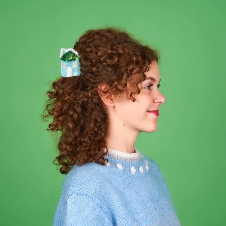【Coucou Suzette】Snowy House ヘアクリップ
