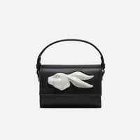 【ANDRESGALLARDO】 FLAP MINI Rabbit Head Bag ブラック