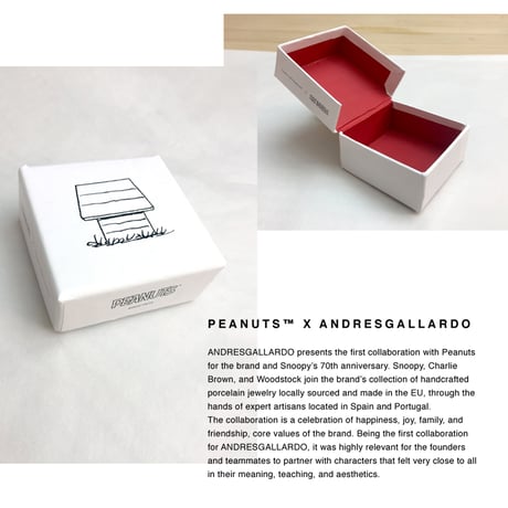 【ANDRESGALLARDO】 SNOOPY PENDANT